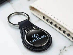 Lexus Porte-clé Perso Cuir Robuste Style Design
